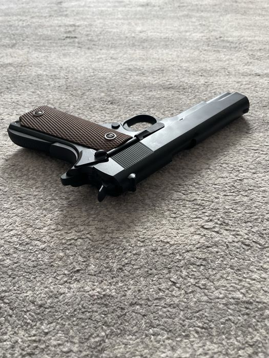 PISTOLA 1911 METAL GREEN GAS BLOWBACK AIRSOFT ENVIO GRATUITO
