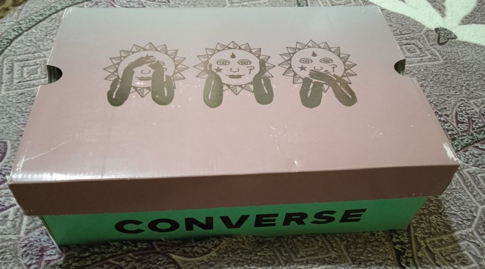 Кеди чоловічі Converse X Patta Weapon Ox