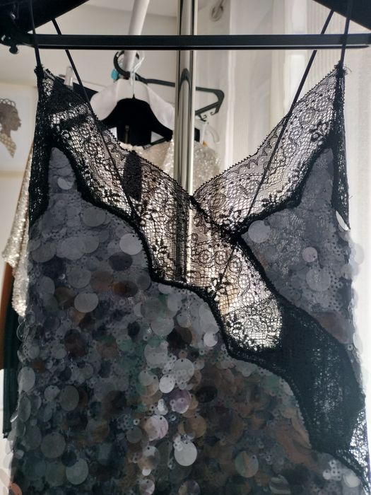 Vestido Zara comprido