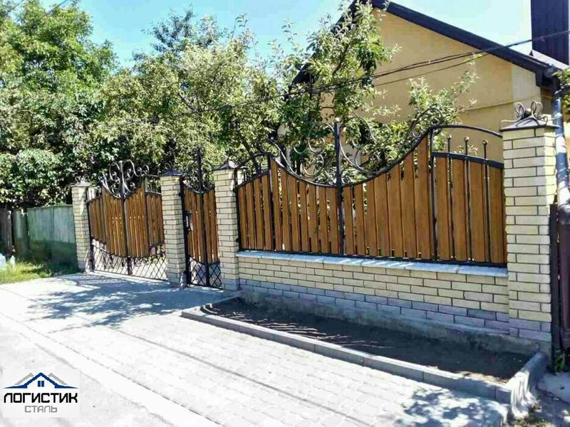 Штакетник  Штахетник Паркан з Штахет Металеві Штахети Дніпро