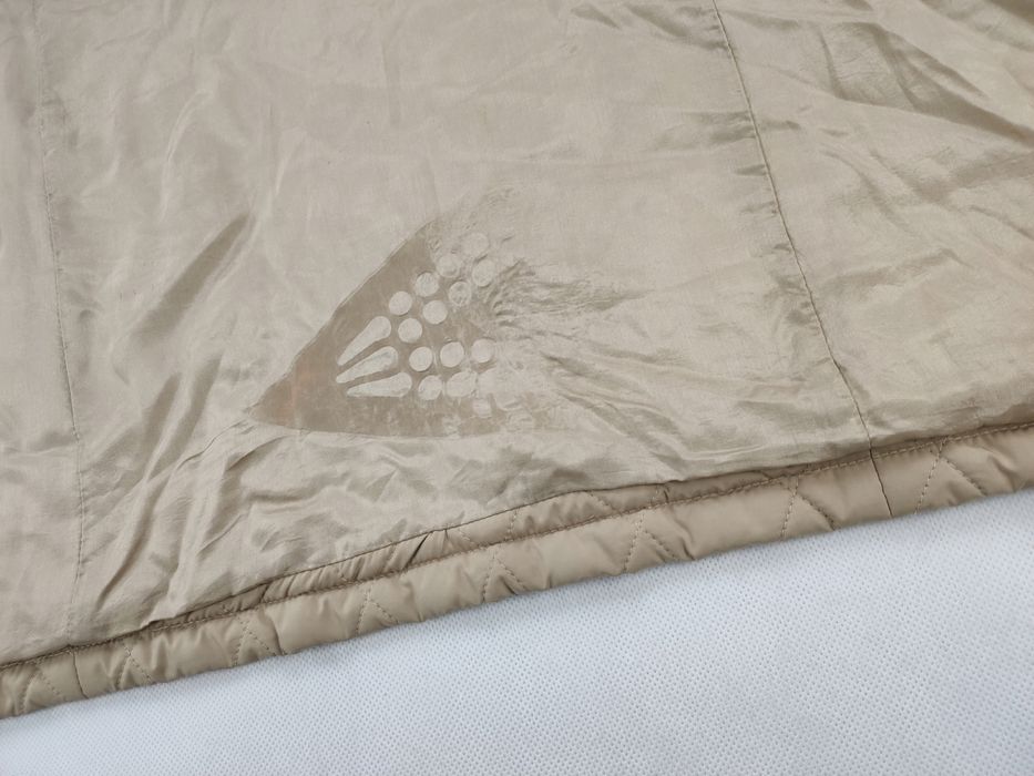 Marco pecci pikowana kurtka jesienna beżowa 40