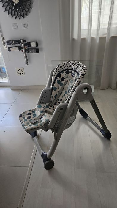 Cadeira de Refeição CHICCO Polly Progres5 Cinzento