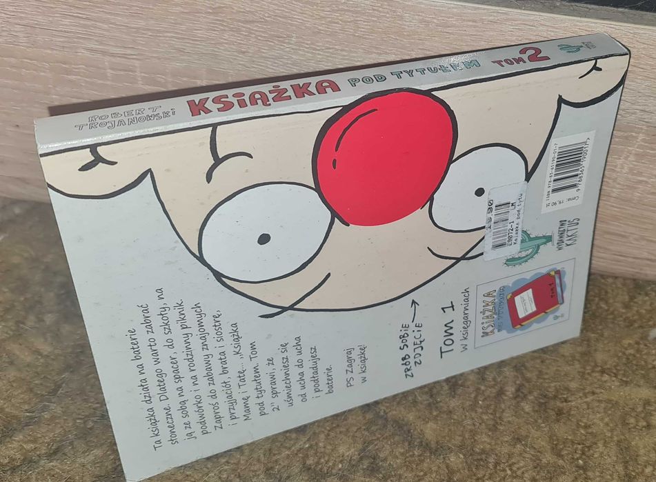 KSIĄŻKA Pod Tytułem TOM 2 / Robert Trojanowski /DB/