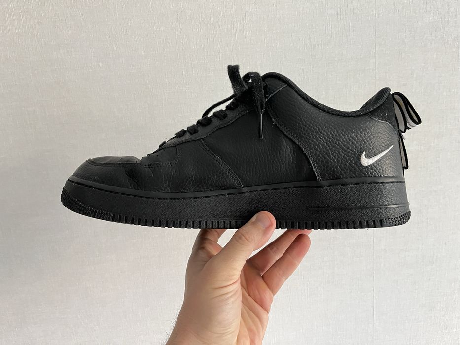Кроссовки мужские Nike Air черные 46 р 30 см