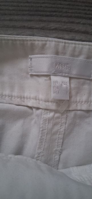 MNG MANGO 40/L mini spódniczka biała + top na lato