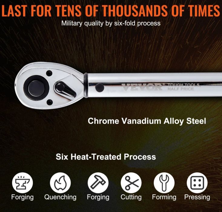 Chave torque dinamométrica 1/2"