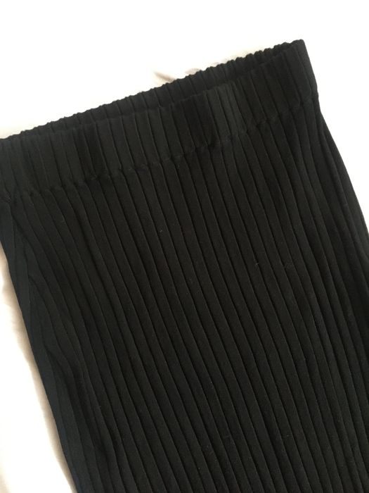 H&M 10-11 lat, prążek midi elastyczna czarna