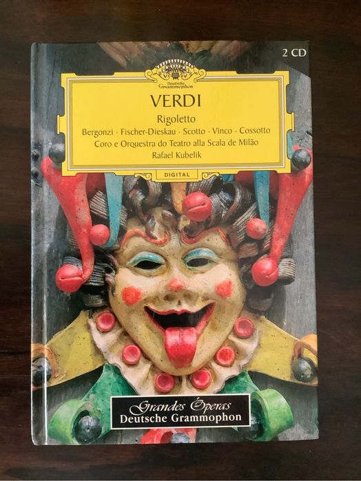 Livro sobre Verdi, da Deutsche Grammophon