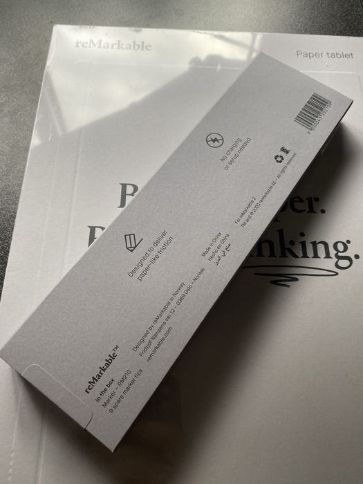Remarkable 2 com caneta (novo e embalado)