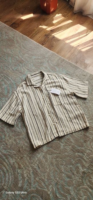 Чоловіча рубашка льон від  Pull & Bear