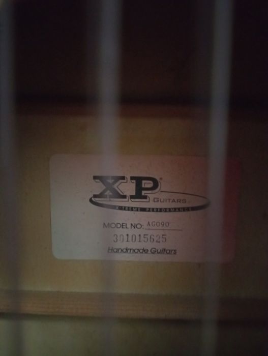 Guitarra acústica - XP Guitars AG-90 AGO90	Como nova!