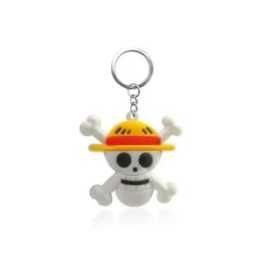 Porta chaves luffy e símbolo one piece