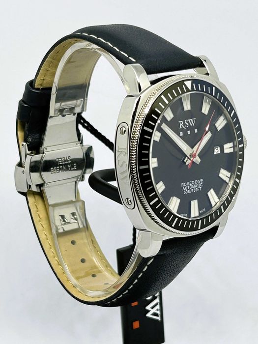 RSW Romeo Dive Automatic RSWA117 – Swiss Made – NOS – Full Set