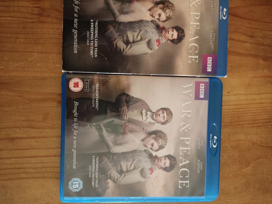 Guerra e paz blu-ray