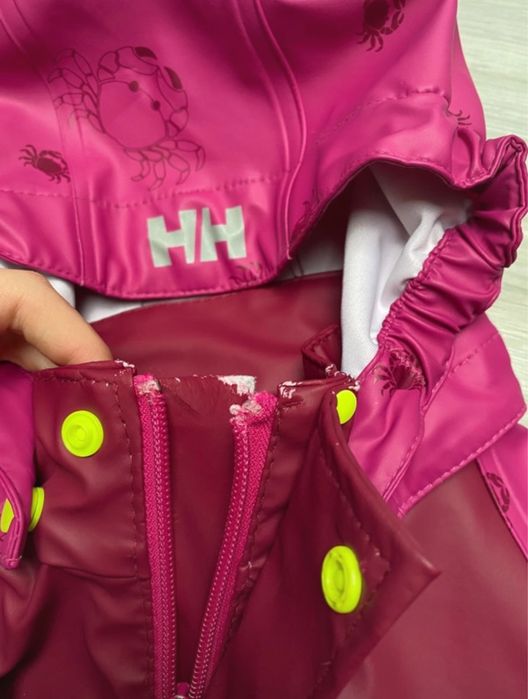 Komplet przeciwdeszczowy gumowy Helly Hansen spodnie kurtka HH 122
