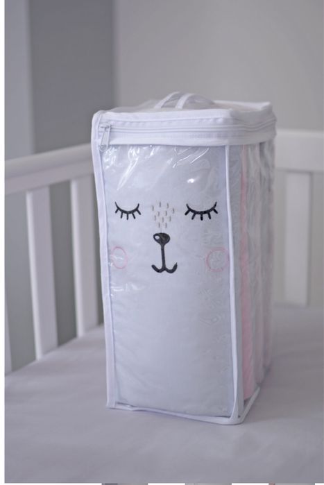 Бампер на дитяче ліжечко  6 шт. від BABY VERES "Дівчинка"