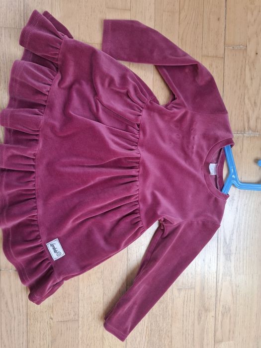 Welurowa sukienka Lambda 98