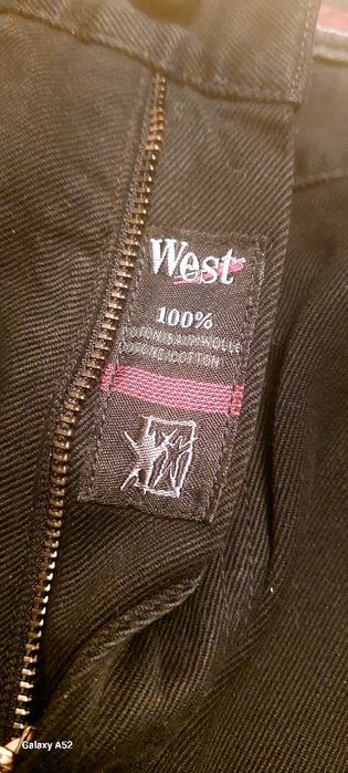 Продам винтажные джинсы фирмы WEST чорного цвета новые