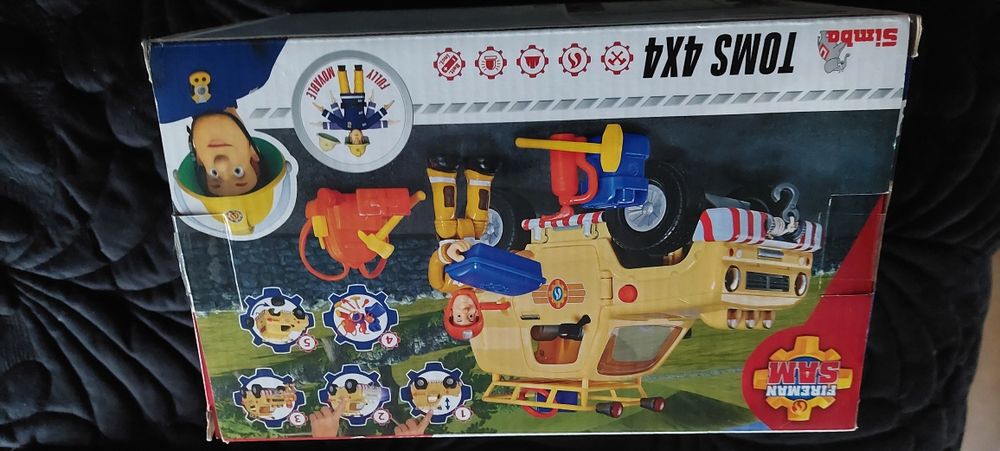 Figurka Strażak Sam Jeep ratunkowy Simba