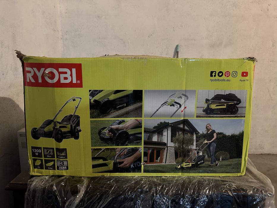 Corta-relva elétrico Ryobi 1300W
