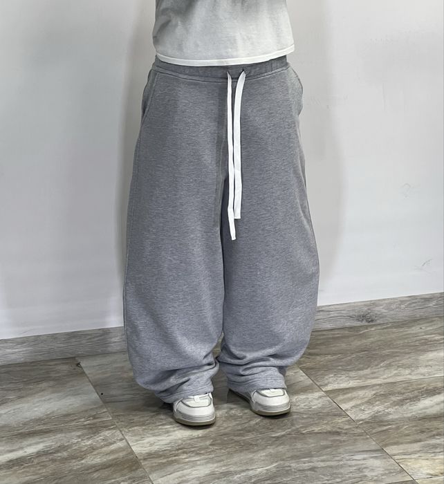 Широкі чорні спортивки Baggy Sweatpants jogger широкие штаны flared