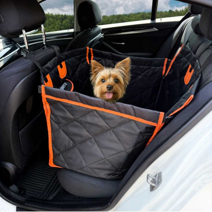 TRANSPORTER dla psa kota WODOODPORNY fotelik do samochodu *WYTRZYMAŁY*