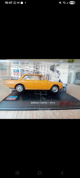 Miniatura Simca 1301s 1972