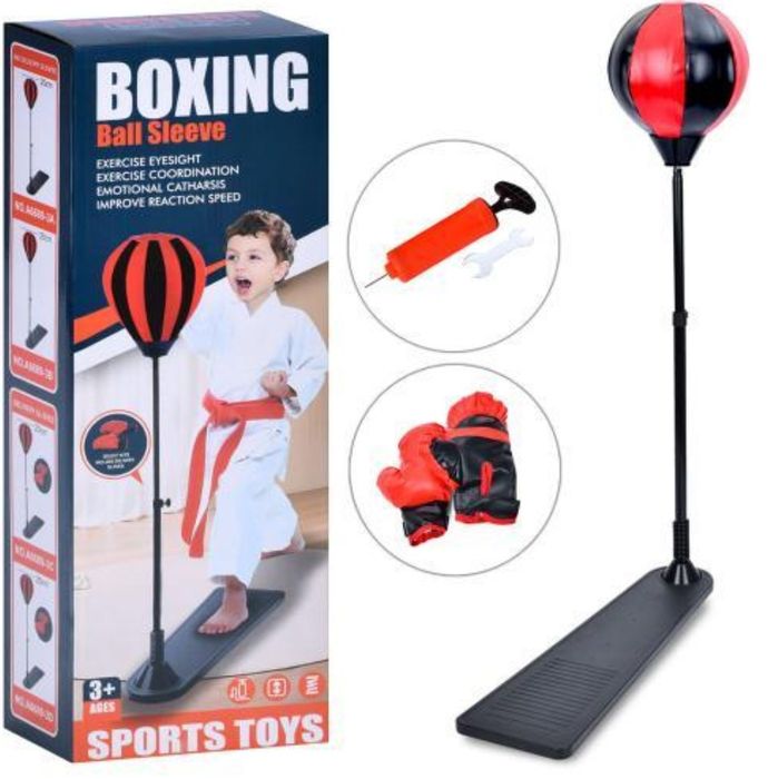 Боксерський набір в куль. "Америка" Малий. рукавички