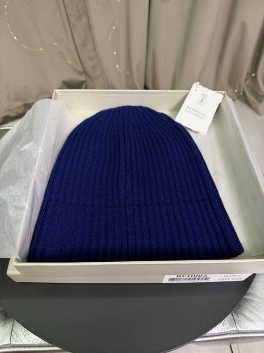 Мужская шапка из кашемира Brunello Cucinelli