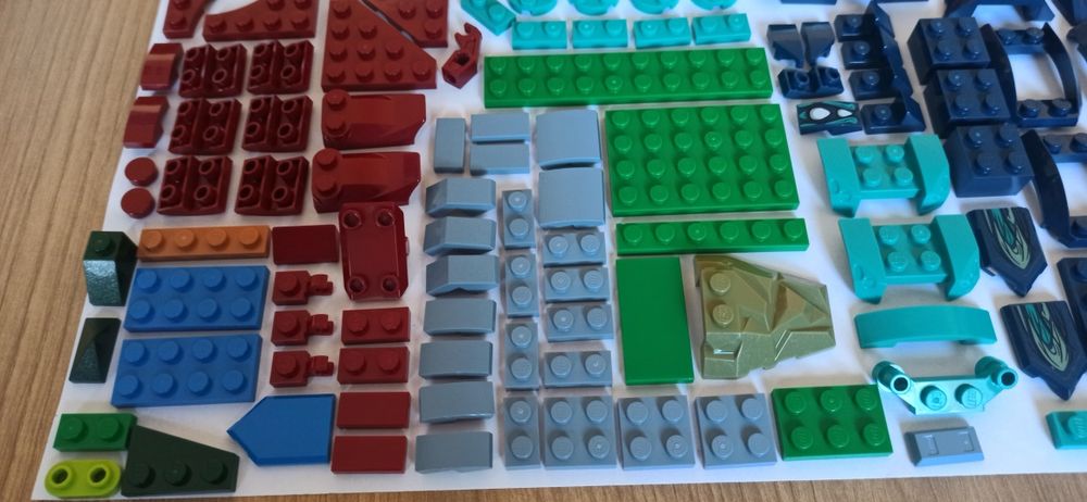 LEGO różne klocki