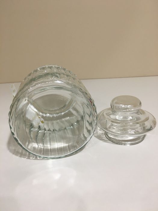 Банки для цукру круп спецій на кухню кераміка скло прованс вінтаж