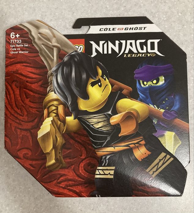 Lego Ninjago Легендарные битвы: Коул против Призрачного воина 71733