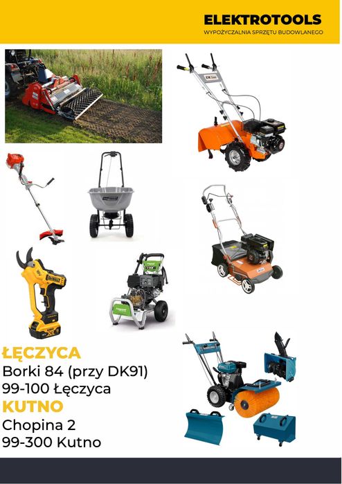 Aerator rurkowy  WEIBANG posypywarka wynajem wypożyczenie