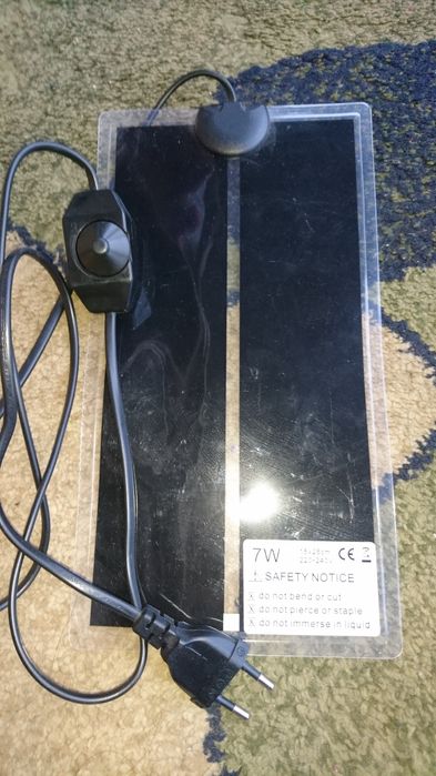 Нагрівальний килим з регулюванням для тераріумів