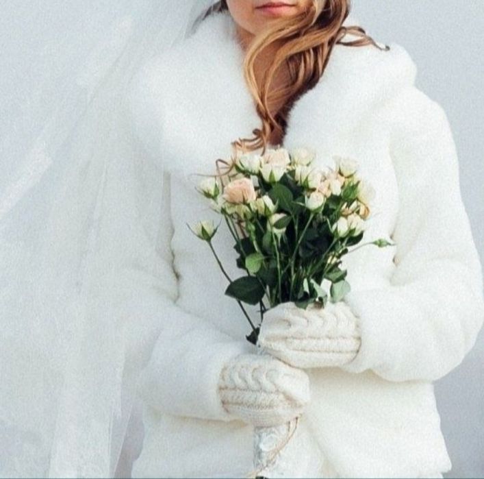 Весільна шубка 42-44