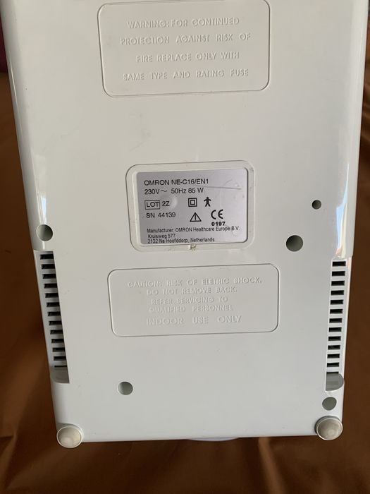 Nebulizador Omrom Cx3