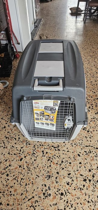 Caixa transportadora de cão