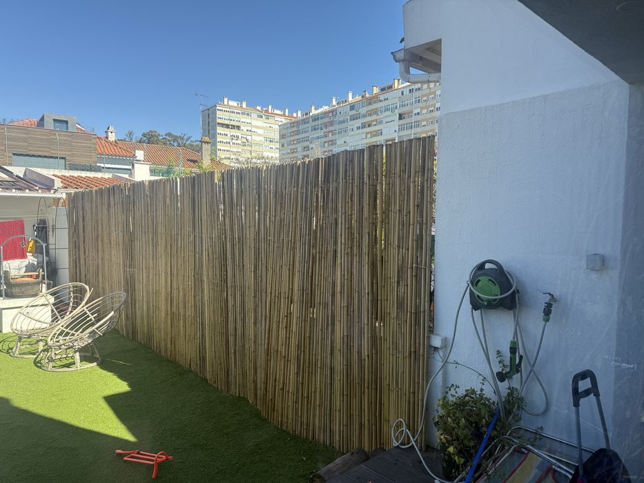 10 metros- 5 Rollos de canas de bambú 2mtsx2,5mts