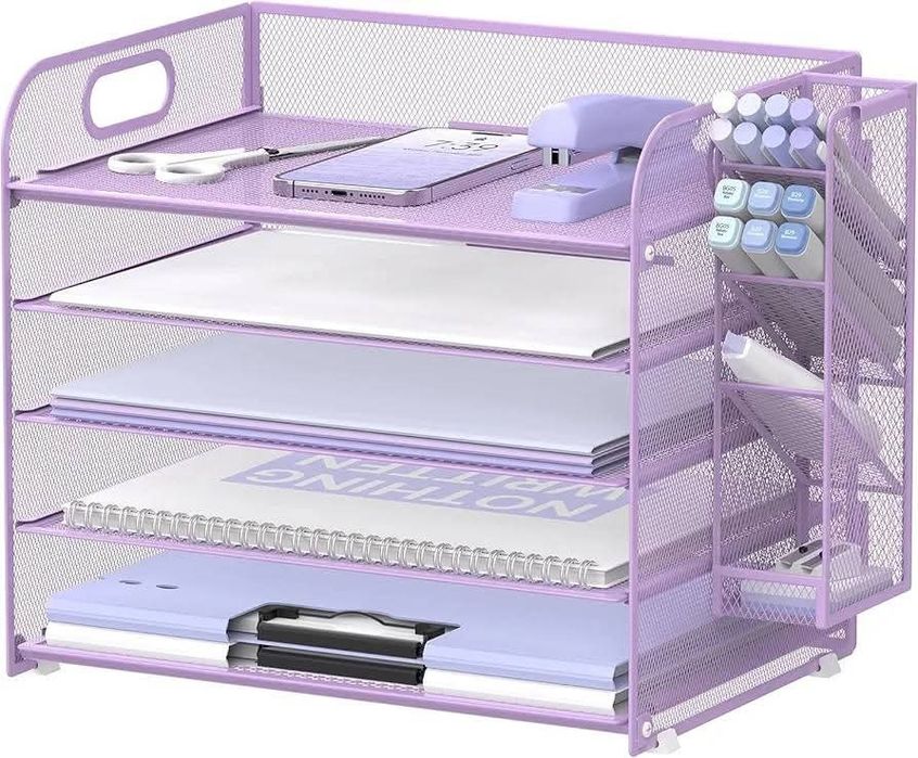 Organizer na biurko z 5 poziomami