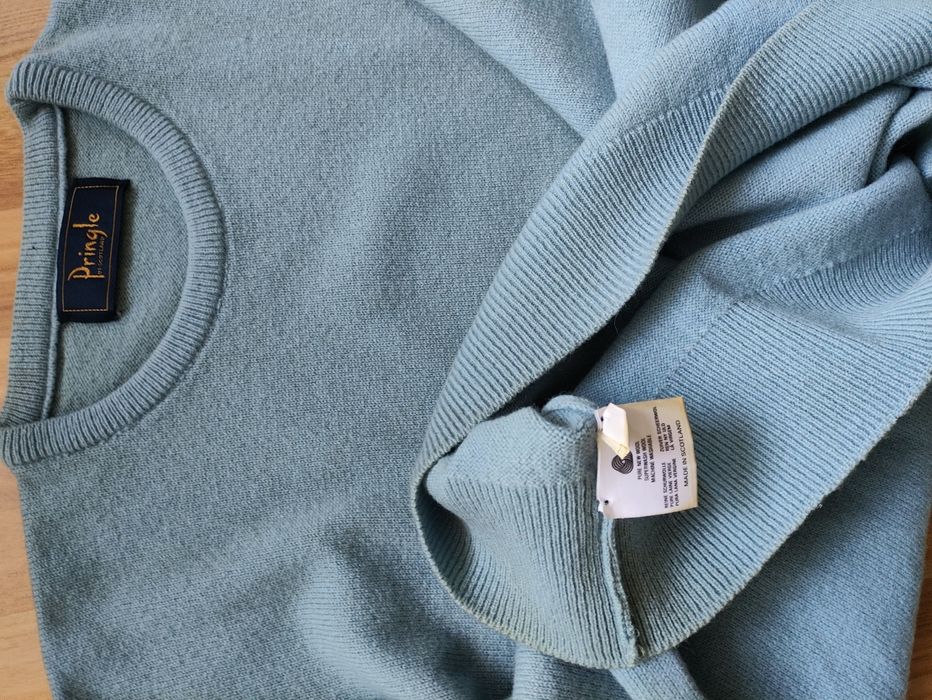 Sweter męski w szpic