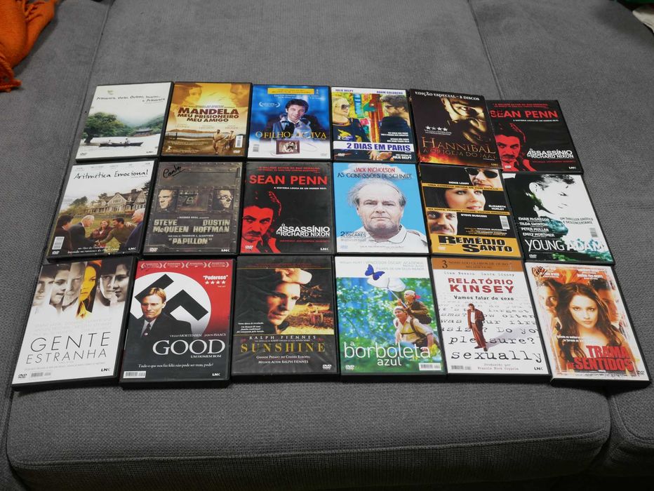 Lote 18 DVDs Originais – Cinema de Autor e Premiados (LNK)