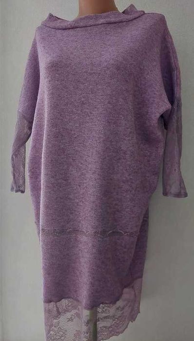 Сукні трикотажні  р.50-52 .Р.46 Шаль сіра.іі