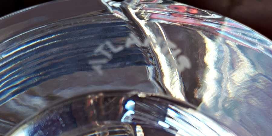 Garrafa de cristal Atlantis sem uso434512619174645761