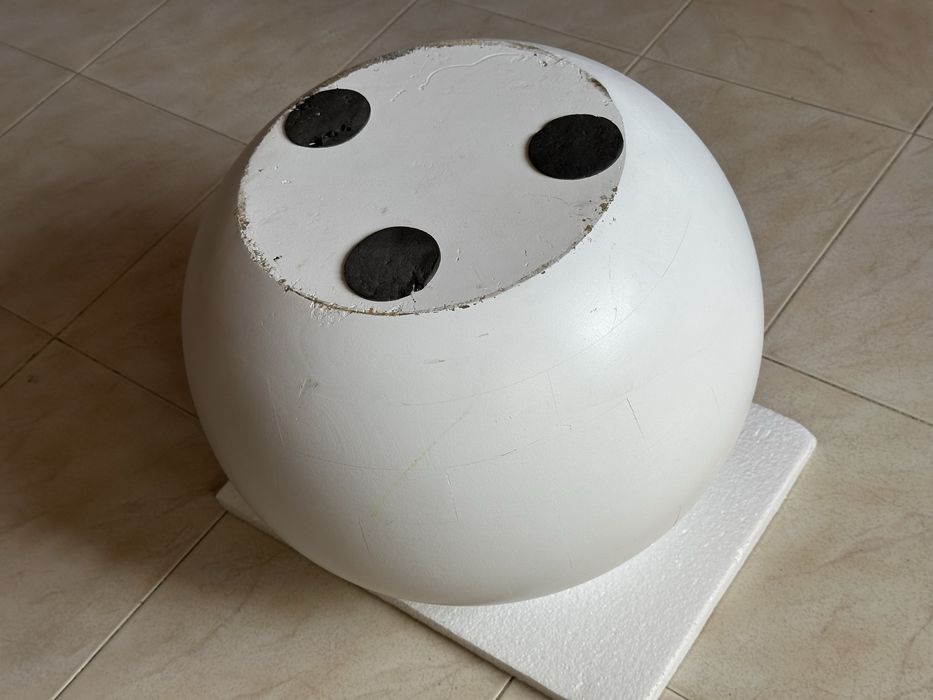 Mesa de Centro de Madeira de Manga Dalen branca Sklum