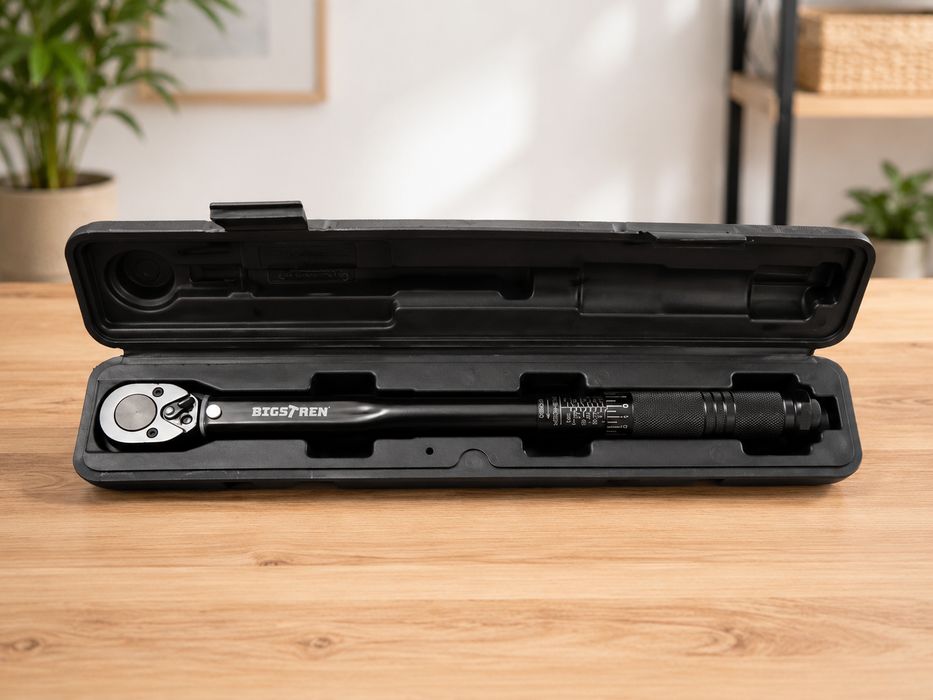 Nowy Klucz Dynamometryczny 3/8 " 7-112nm z Blokadą Etui