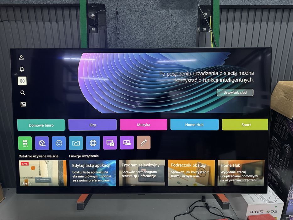 Telewizor LG 55oledb46la 120hz NOWY Z DEFEKTEM