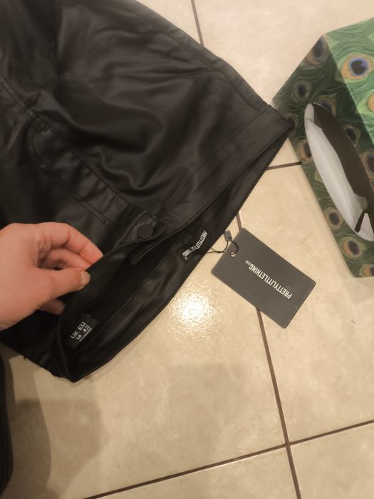 Spodnie eko skóra 40 L 42