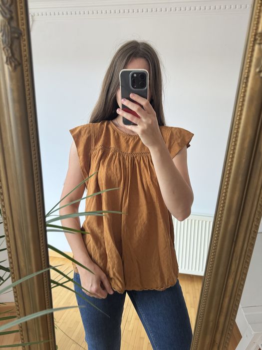 Базова блуза футболка зара new look M-L