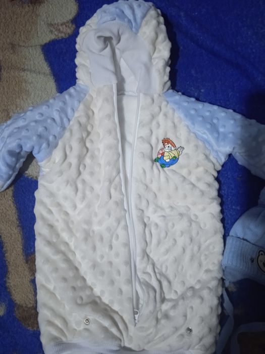 Тепленкий конвертик і шапочка