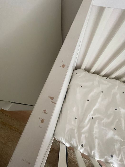 Berço ikea branco  + colchão